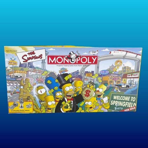NEW Monopoly The Simpsons Collector's Edition Board Game - Picture 1 of 11